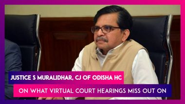 Justice S Muralidhar, CJ Of Odisha HC On What Virtual Court Hearings Miss Out On