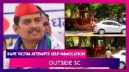 Rape Victim Who Accused BSP MP Atul Rai Of Sexual Assault Attempts Self-Immolation Outside Supreme Court