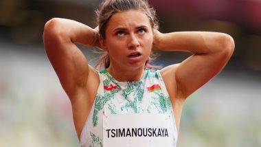 Belarus Sprinter Krystsina Tsimanouskaya Feels Safe, Looks to Sprinting Future in Poland