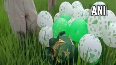 Pakistan Flag Tied to Over 2 Dozen Balloons Found Near Village in Punjab's Hoshiarpur