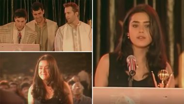 Preity Zinta Celebrates 23 Years in Bollywood; Recalls Her Journey in the Industry With a Throwback Video!