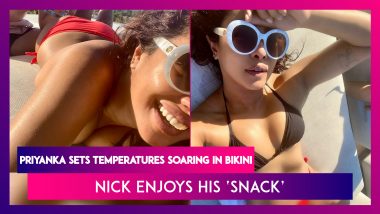 Priyanka Chopra Sets Temperatures Soaring With Her Latest Pics In Bikini While Nick Jonas Enjoys His ‘Snack’