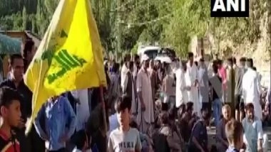 World News | Locals Stage Protest on Highway in Gilgit-Baltistan Against Administrative Apathy