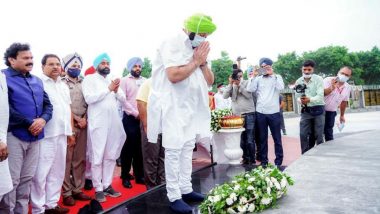 Punjab CM Captain Amarinder Singh Inaugurates Jallianwala Bagh Centenary Memorial Park in Amritsar