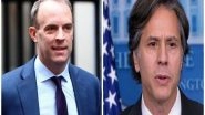 World News | UK Foreign Secy Speaks with US Counterpart on Evolving Situation in Afghanistan