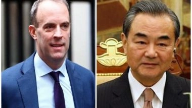 World News | UK Foreign Secy, Chinese FM Discuss Afghanistan Situation over Phone