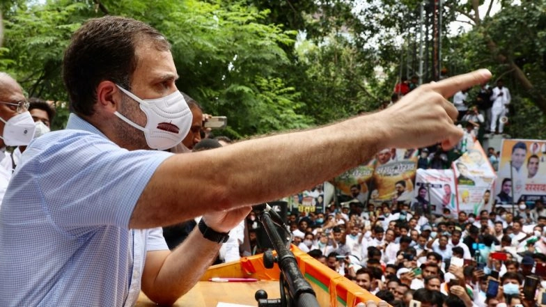 Congress MPs Likely To March With Rahul Gandhi to ED Office on June 13