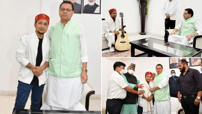 Indian Idol 12 Winner Pawandeep Rajan Becomes Uttarakhand’s Art, Tourism and Culture Brand Ambassador (View Pics)