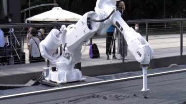 World News | Tokyo Metropolitan Government Holds Robotic Art Event