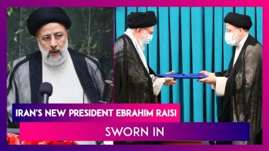 Iran's New President Ebrahim Raisi Sworn In: International Sanctions, Economy At The Top Of The Priority List