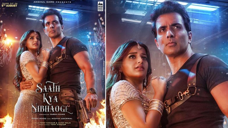 Saath Kya Nibhaoge First Look Out! Sonu Sood And Nidhhi Agerwal Are Ready To Reveal The 'Song Of The Year'