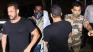Salman Khan Gets Stopped at the Airport by a CISF Officer; Netizens Hail the &lsquo;Power of Uniform&rsquo; (Watch Video)