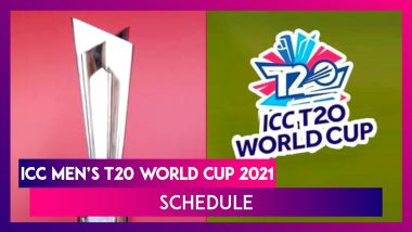 ICC Men’s T20 World Cup 2021 Schedule: India To Face Pakistan On October 24, Final On November 14