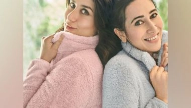 Entertainment News | Kareena Kapoor, Karisma Kapoor Enjoy Feast on Sisters Day