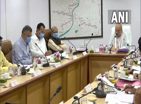 India News | Gujarat: Shah Chairs Meeting with Top Officials in Ahmedabad, Reviews Development Projects