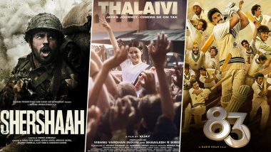 Sidharth Malhotra’s Shershaah to Kangana Ranaut’s Thalaivi; 5 Biopics That Will Bring Real-Life Heroes to Life