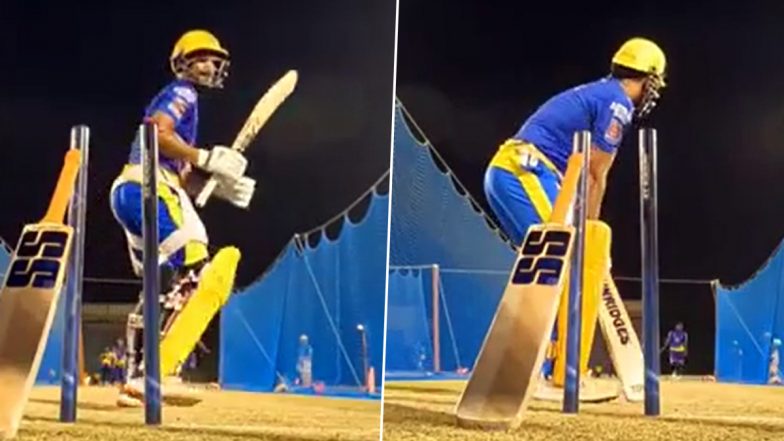 IPL 2021 Diaries: MS Dhoni and Suresh Raina Are Back as The CSK Players Begin Training for the Remainder of T20 Tournament (Watch Video)