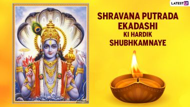 Shravana Putrada Ekadashi 2021 Wishes in Hindi: WhatsApp Messages, HD Images, Greetings and Wallpapers To Send on Pavitropana Ekadashi