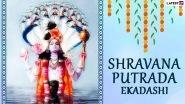 Shravana Putrada Ekadashi 2021 Images & Pavitra Ekadashi HD Wallpapers: Happy Pavitropana Ekadashi Messages, WhatsApp Stickers, Messages and Telegram Greetings To Observe the Day