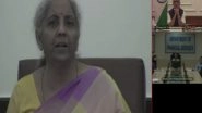 India News | Sitharaman Urges Healthcare Sector to Ramp Up Its Capacities Amid Possibility of 3rd Wave of COVID