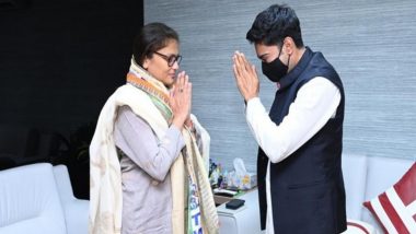 Sushmita Dev, Former Congress MP, Joins TMC in West Bengal in Presence of Abhishek Banerjee and Derek O'Brien