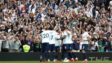 Tottenham Hotspurs Shock Manchester City, Harry Kane-Less Team Registers 1-0 Win in EPL 2021-22 (Watch Goal Highlights)