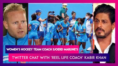 Sjoerd Marijne, Indian Women’s Hockey Coach Tweets Back To Shah Rukh Khan After The ‘Chak De India’ Coach Congratulates On Tokyo 2020 Performance