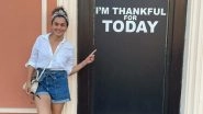 Taapsee Pannu&rsquo;s Chic Style in Classic White Shirt with Denim Shorts Is What We Need to Drive Away Our Mid-Week Blues (See Pic)