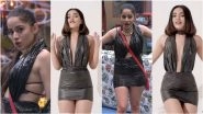 Bigg Boss OTT: Urfi Javed&rsquo;s &lsquo;Garbage Dress&rsquo; Looks Heavily Inspired by Influencer Komal Pandey&rsquo;s DIY Outfit From Black Trash Bag! (View Pics and Video)