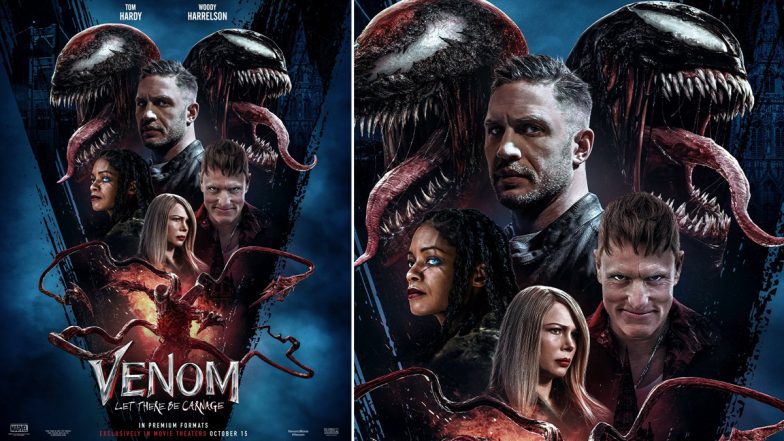 Venom - Let There Be Carnage: Tom Hardy’s Anti-Hero Film Teases New Poster To Amp Up the Excitement for October 15 Release