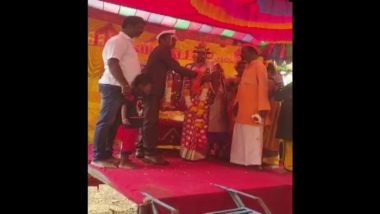 Karnataka: Muslim Man Who Looked After Orphaned Hindu Girl Marries Her Off to Hindu Boy as Per Vedic Traditions in Vijayapura