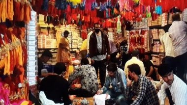 India News | Ahead of Raksha Bandhan, People Throng Markets in Indore