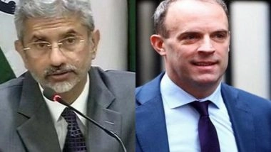 World News | Jaishankar, UK Counterpart Discuss Afghanistan in Second Phone Call Since Taliban Takeover