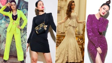 Yuvika Chaudhary Birthday Special: A Modest Fashionista Who's Experimental and Brings Her A-Game Always (View Pics)
