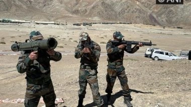 India News | Indian Army Troops Get American, Swiss Rifles on China Border