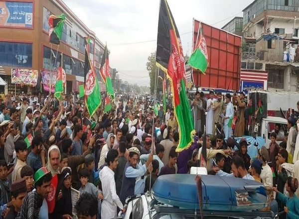 Afghanistan Crisis: Several Protests Across Afghanistan With National Flag