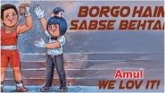 Amul Celebrates Lovlina Borgohain&rsquo;s Bronze Medal at Tokyo Olympics 2020 With its Latest Topical