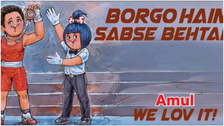 Amul Celebrates Lovlina Borgohain’s Bronze Medal at Tokyo Olympics 2020 With its Latest Topical