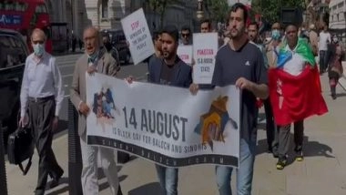 World News | Sindhis, Balochs Protest Human Rights Violations in Pakistan, Terms August 14 'Black Day'