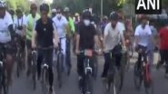 India News | 'Pedal for Health': Union Ministers Ride Cycles as Part of 'Azadi Ka Amrut Mahotsav'