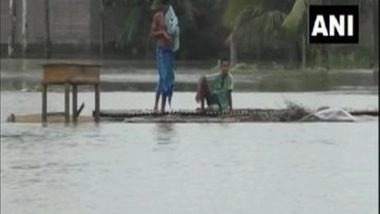 India News | Over 258,000 People Across 16 Districts Affected by Floods in Assam