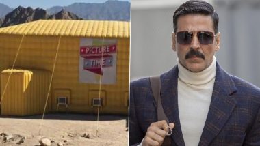 Akshay Kumar Is Filled With Pride After Bell Bottom Gets Screened at World’s Highest Mobile Theatre in Ladakh (View Post)