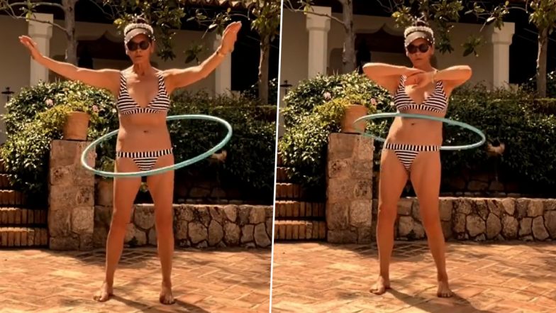 Catherine Zeta-Jones Hula Hooping in a Bikini at 51 Proves Age Isn’t a Constraint To Be Fit and Sexy! (Watch Video)