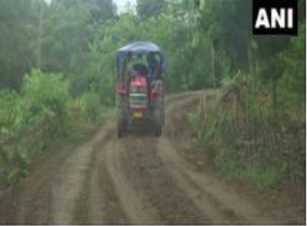 Lovlina Borgohain’s Grand Welcome Preparations: Construction Work Underway on Road to Bronze Medal Winning Boxer’s Residence in Golaghat District