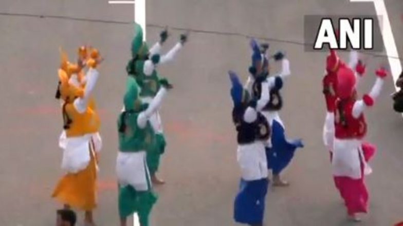 Independence Day 2021 Celebrations at Attari-Wagah Border in Amritsar (Watch Video)