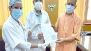 India News | Uttar Pradesh CM Yogi Adityanath Receives Second Dose of COVID-19 Vaccine