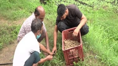 India News | Seeds Wrapped in Soil Thrown in Inaccessible Areas to Increase Green Cover in J-K's Udhampur