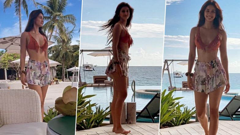 Disha Patani Is Majorly Missing the Sea; Shares a Stunning Throwback Video in Summery Beachwear! (Watch Video)