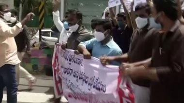 India News | Andhra Village Revenue Assistants Protest Demanding Higher Pay