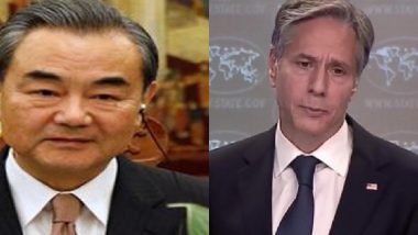 US Secretary of State Antony Blinken, Chinese Counterpart Wang Yi Discuss Holding Taliban Accountable for Their Public Commitments of Safe Passage for Afghans and Foreign Nationals